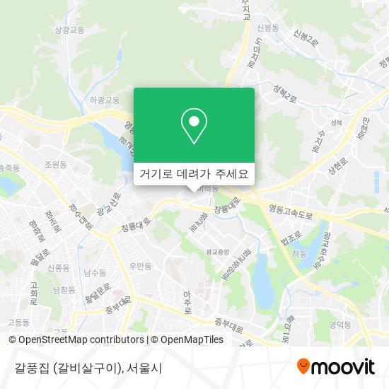 갈풍집 (갈비살구이) 지도