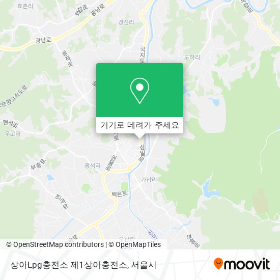 상아Lpg충전소 제1상아충전소 지도