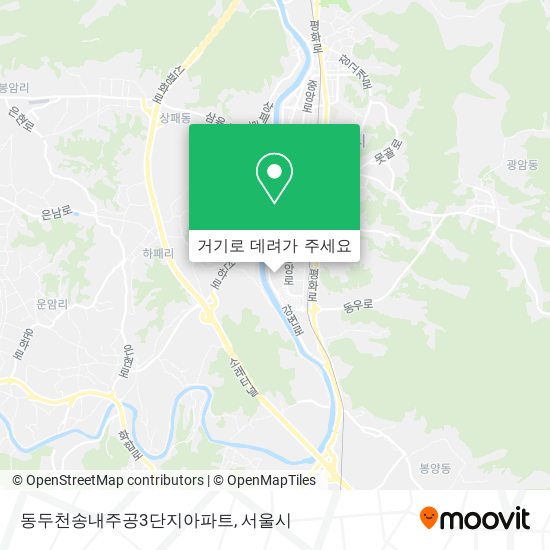 동두천송내주공3단지아파트 지도