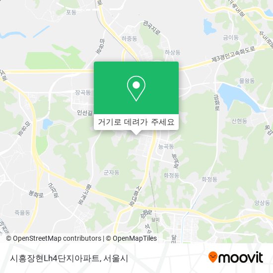시흥장현Lh4단지아파트 지도