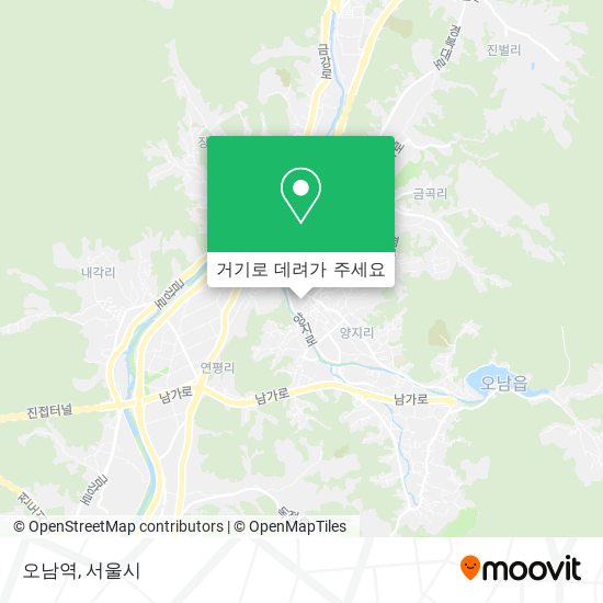 오남역 지도