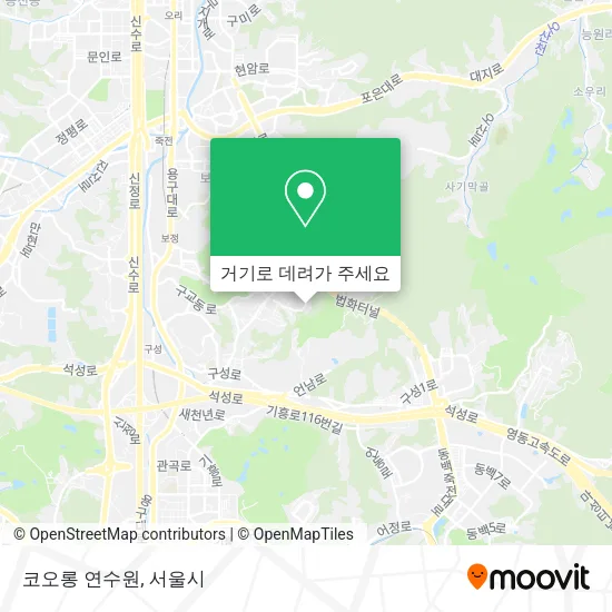 코오롱 연수원 지도