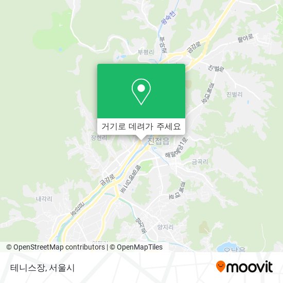 테니스장 지도