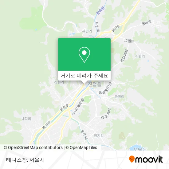 테니스장 지도