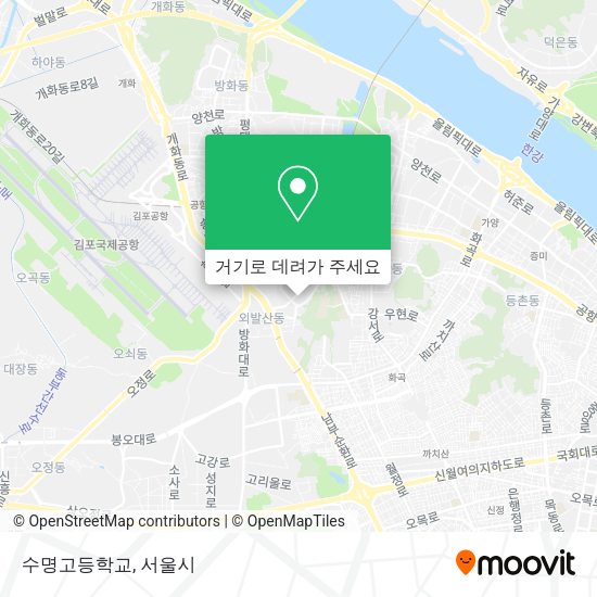 수명고등학교 지도