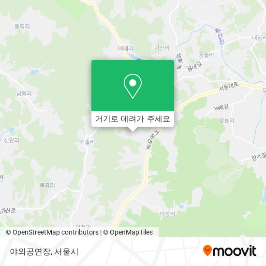 야외공연장 지도