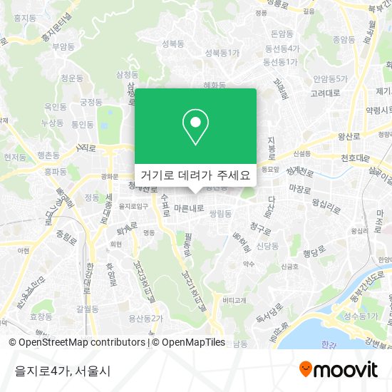 을지로4가 지도