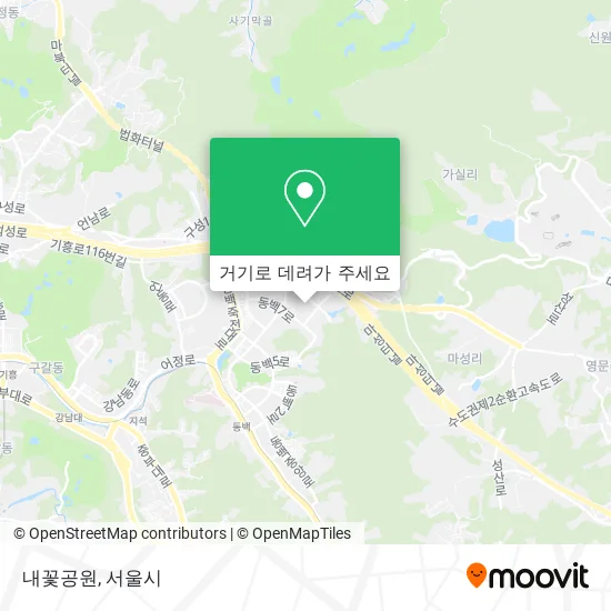 내꽃공원 지도