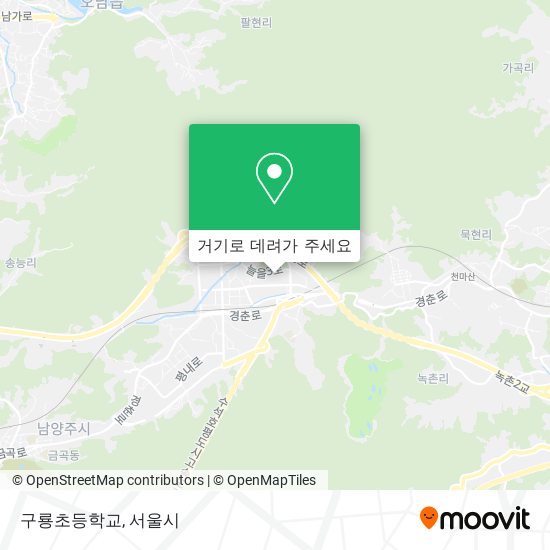 구룡초등학교 지도