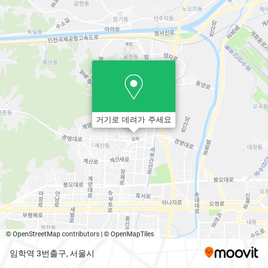 임학역 3번출구 지도