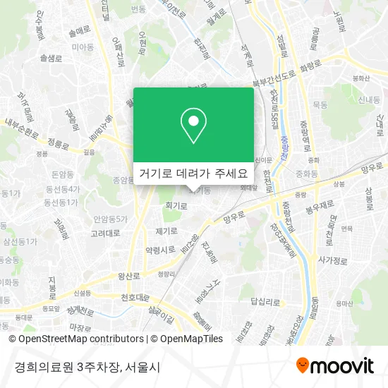 경희의료원 3주차장 지도