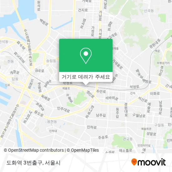도화역 3번출구 지도