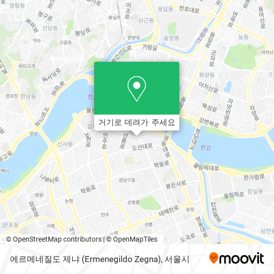 에르메네질도 제냐 (Ermenegildo Zegna) 지도