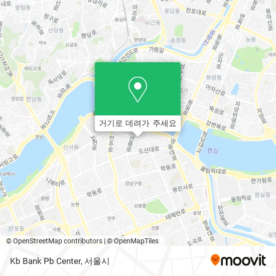 Kb Bank Pb Center 지도