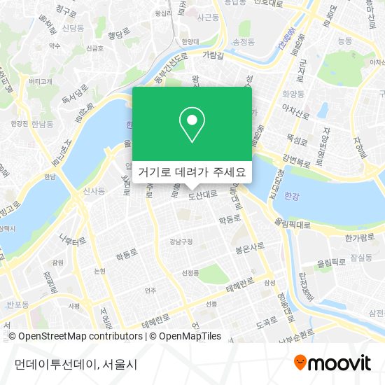 먼데이투선데이 지도