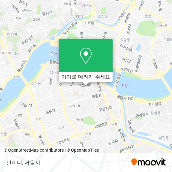 인피니 지도