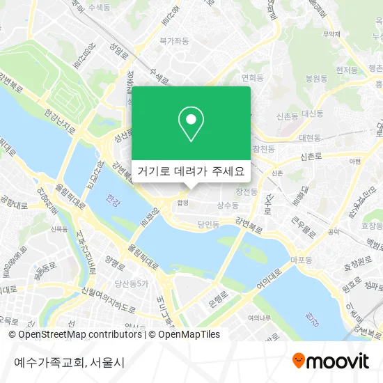 예수가족교회 지도