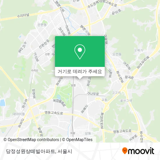 당정성원상떼빌아파트 지도
