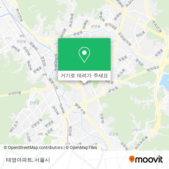 태영아파트 지도