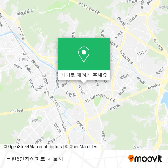 목련6단지아파트 지도