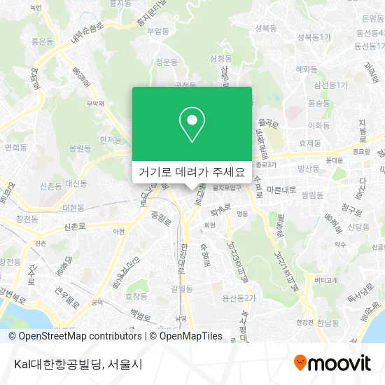Kal대한항공빌딩 지도