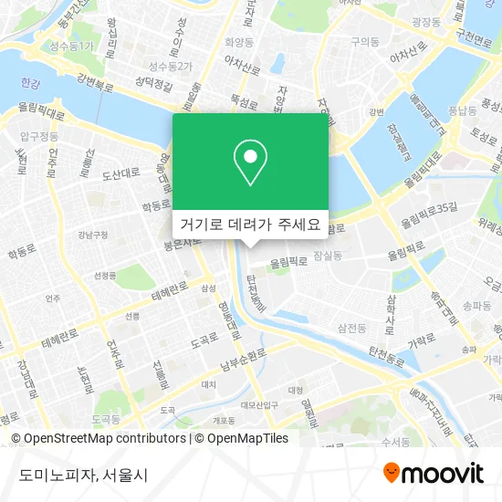 도미노피자 지도