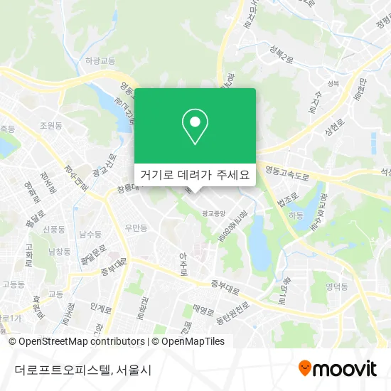 더로프트오피스텔 지도
