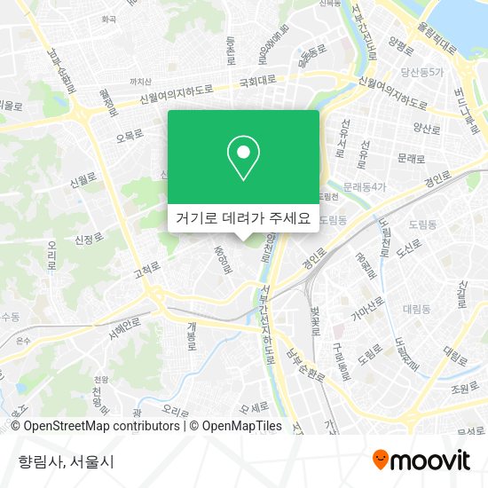 향림사 지도