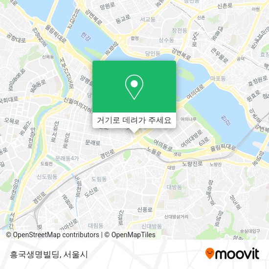 흥국생명빌딩 지도
