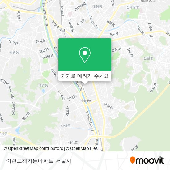 이랜드해가든아파트 지도