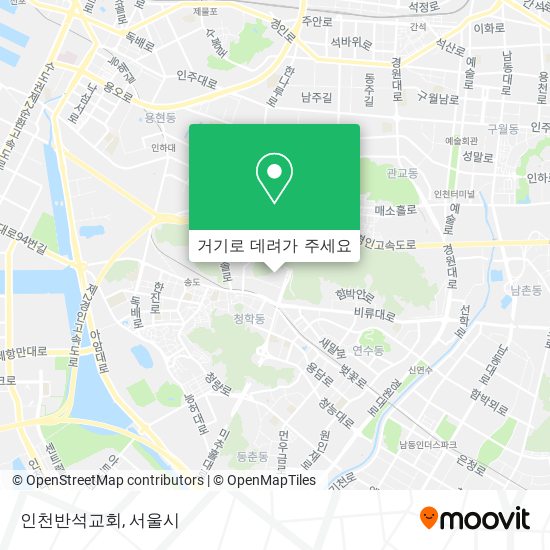 인천반석교회 지도