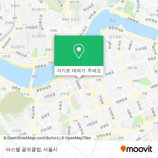 파스텔 골프클럽 지도