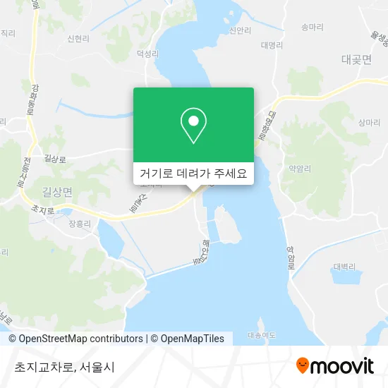 초지교차로 지도