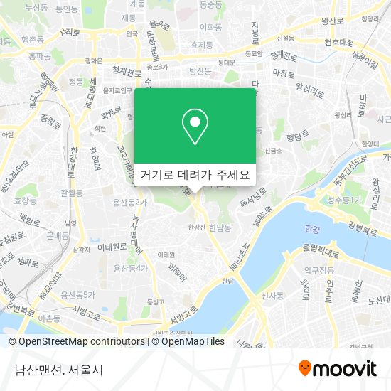 남산맨션 지도