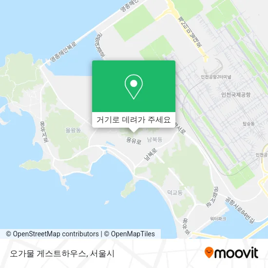 오가물 게스트하우스 지도