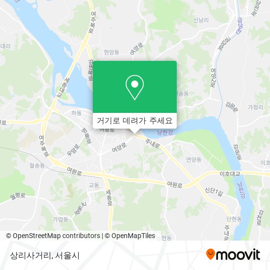 상리사거리 지도
