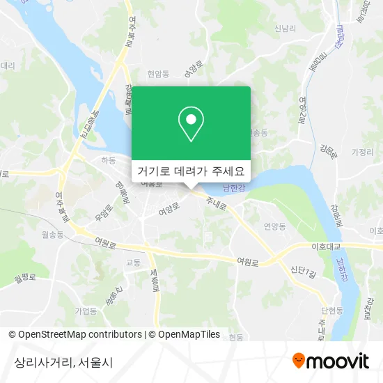 상리사거리 지도