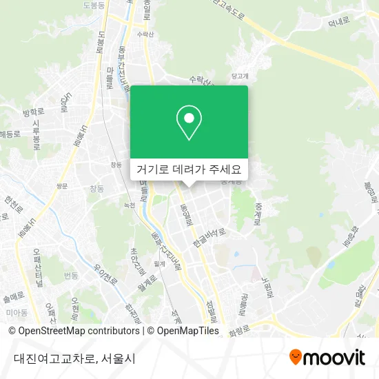 대진여고교차로 지도