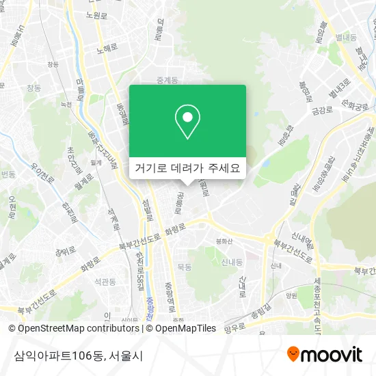 삼익아파트106동 지도