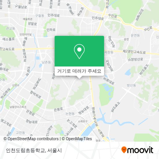 인천도림초등학교 지도