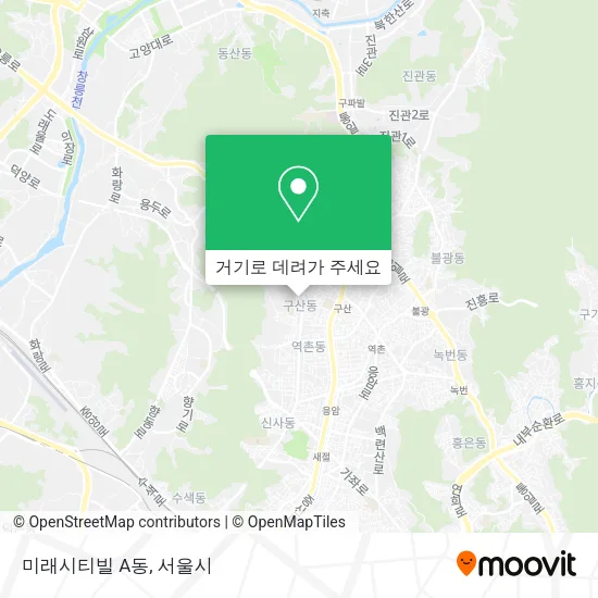미래시티빌 A동 지도