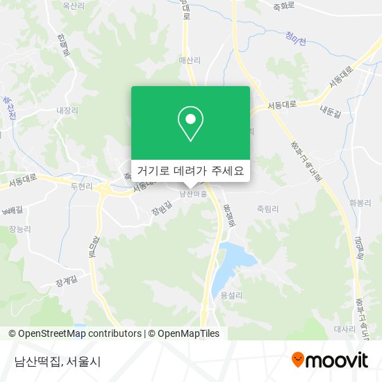남산떡집 지도