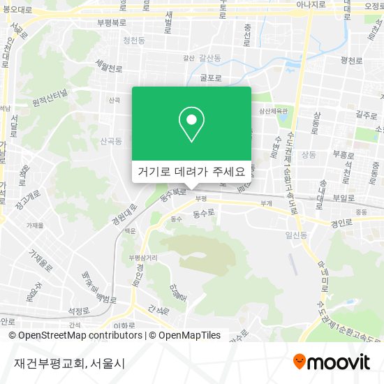 재건부평교회 지도