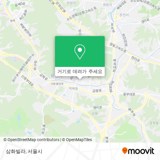 삼화빌라 지도