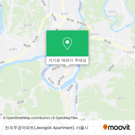 전곡주공아파트(Jeongok Apartment) 지도