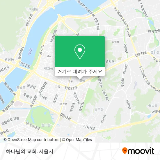 하나님의 교회 지도