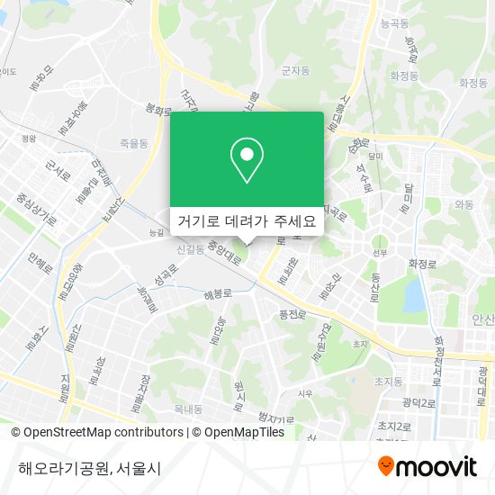 해오라기공원 지도