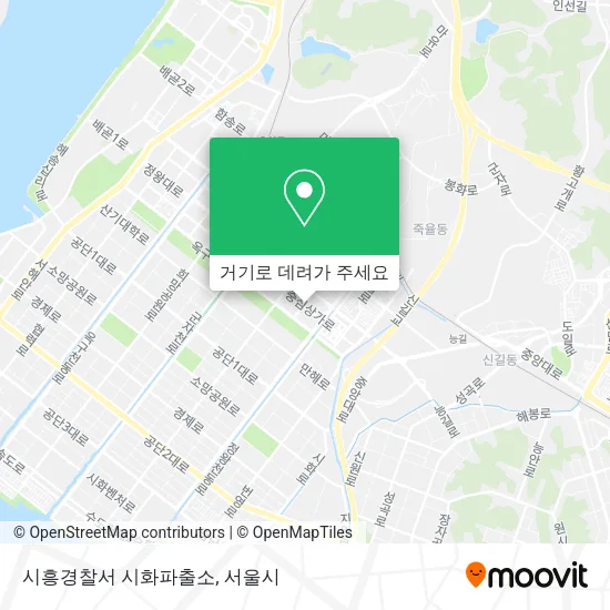 시흥경찰서 시화파출소 지도