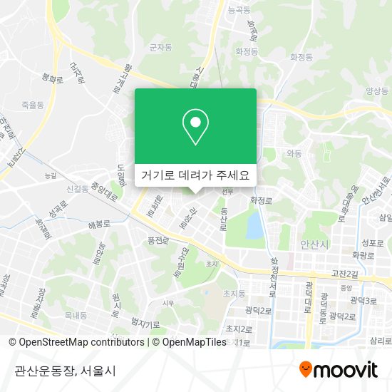 관산운동장 지도