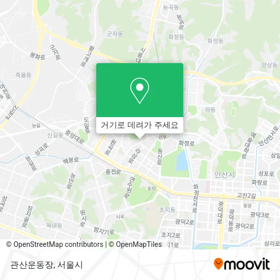 관산운동장 지도